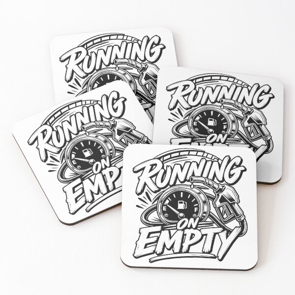 Item preview, Running on Empty – Funny Motivation Vintage designed and sold by Sed94.