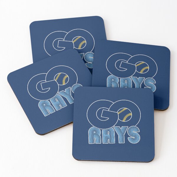 Item preview, Vintage Go Rays Distressed Baseball Fan Cheering Spirit designed and sold by RockTheFeal.
