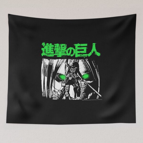 Item preview, AO Titan Green Eyes Long Sleeve designed and sold by SusanaElls.