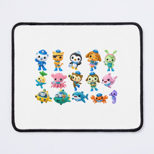 Item preview, Cute Octonauts Team Characters PNG – Ocean Adventure Cartoon Collection designed and sold by Naresh-pinjani.