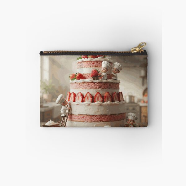Item preview, Happy 3 Months Strawberry Cake Miniature Chefs Celebration designed and sold by MerrittLangley.