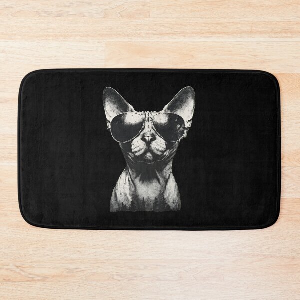 Item preview, Sphynx Cat Aviator Sunglasses Portrait Dark Art designed and sold by Dmo3HarkoArt.
