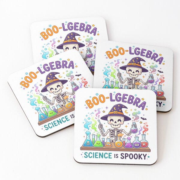 Item preview, Boo-lgebra Funny Science Skeleton Halloween Teacher Beaker Puns designed and sold by KreatoLab.