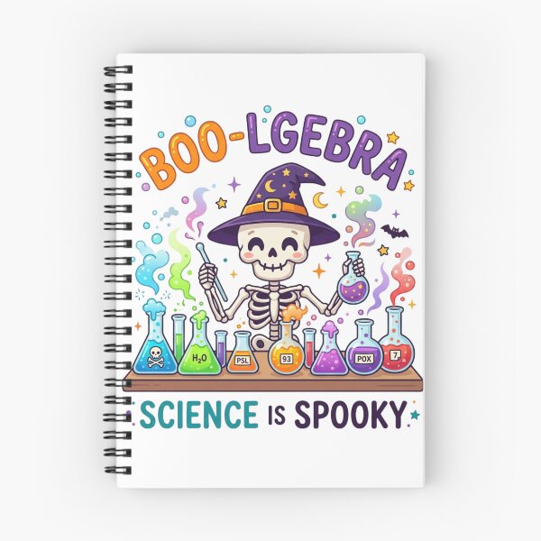 Item preview, Boo-lgebra Funny Science Skeleton Halloween Teacher Beaker Puns designed and sold by KreatoLab.