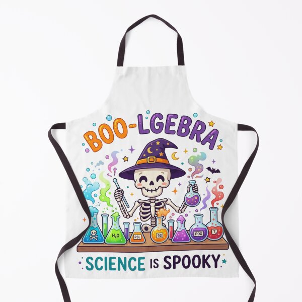 Item preview, Boo-lgebra Funny Science Skeleton Halloween Teacher Beaker Puns designed and sold by KreatoLab.