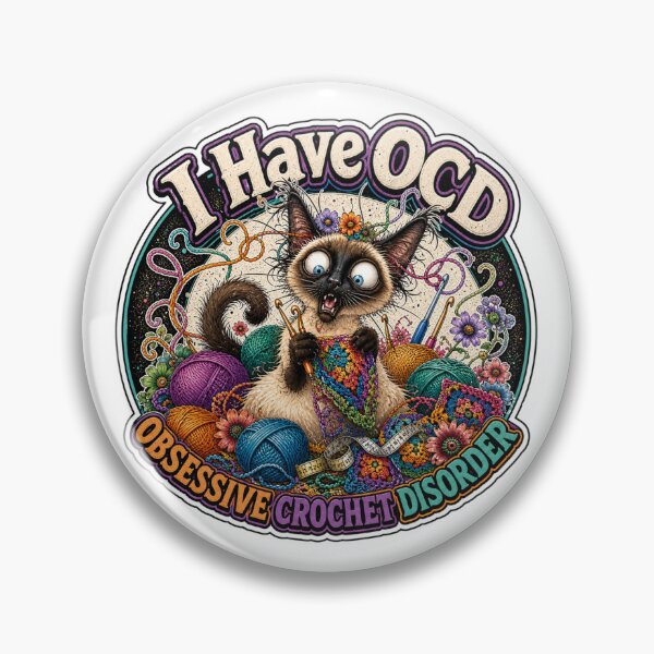 Item preview, I Have OCD Obsessive Crochet Disorder Funny designed and sold by Wilcox PhotoArt.