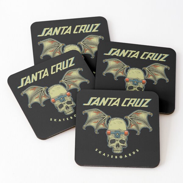 Artikelvorschau, Santa Cruz Bat Wing Skull Skateboard entworfen und verkauft von SaitokunArt.