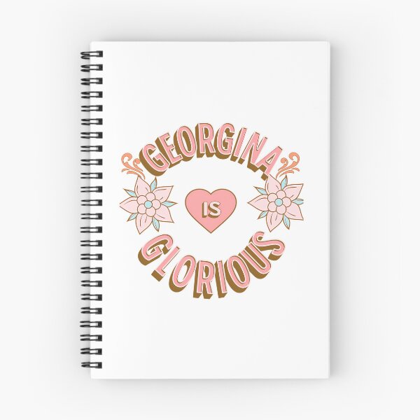 Item preview, Georgina Is Glorious - First Names - Birthday Gifts - Alliteration Fans designed and sold by haywardfelicid.