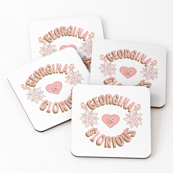 Item preview, Georgina Is Glorious - First Names - Birthday Gifts - Alliteration Fans designed and sold by haywardfelicid.