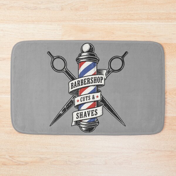 Item preview, Vintage Barber Pole Stamp Logo T-Shirt - Retro Barbershop Scissors Emblem Graphic designed and sold by Barber MD Culture.