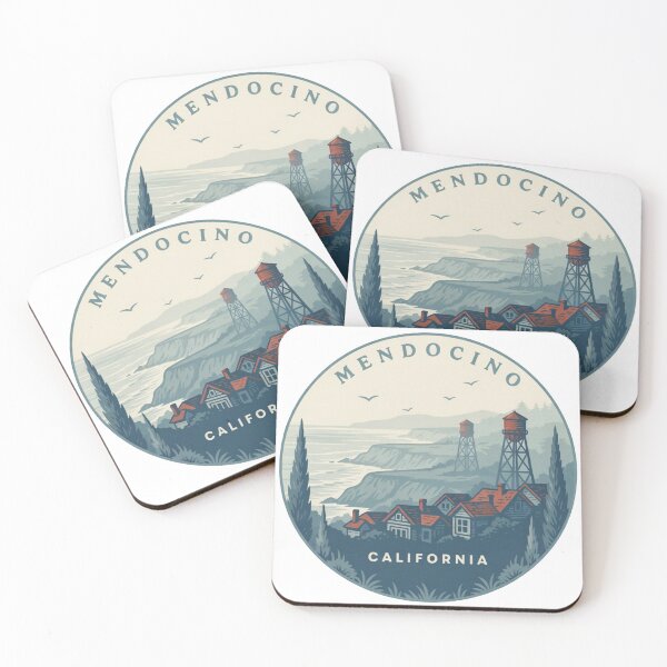 Item preview, Mendocino California: Coastal Village designed and sold by CircinusStore.