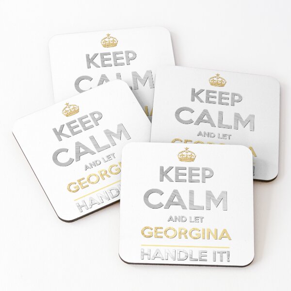 Item preview, Georgina Name -  Keep Calm And Let Georgina Handle It designed and sold by haywardfelicid.
