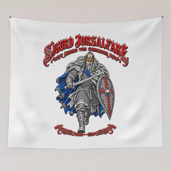 Item preview, Sigurd Jorsalfare / Sigurd the Crusader designed and sold by WotanArt.