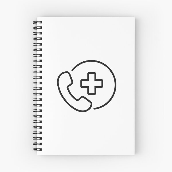Item preview, Medical Emergency Phone Line Icon designed and sold by VectorForge Studio.
