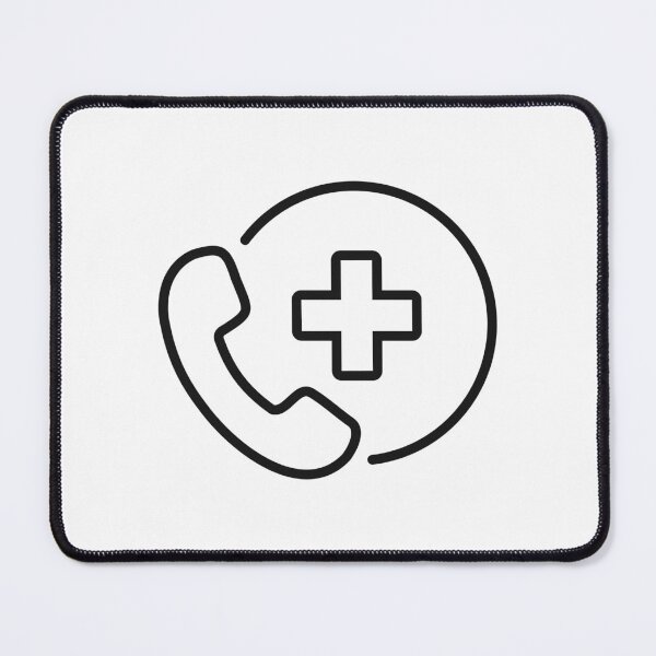 Item preview, Medical Emergency Phone Line Icon designed and sold by VectorForge Studio.