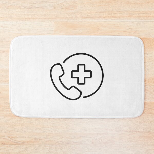 Item preview, Medical Emergency Phone Line Icon designed and sold by VectorForge Studio.