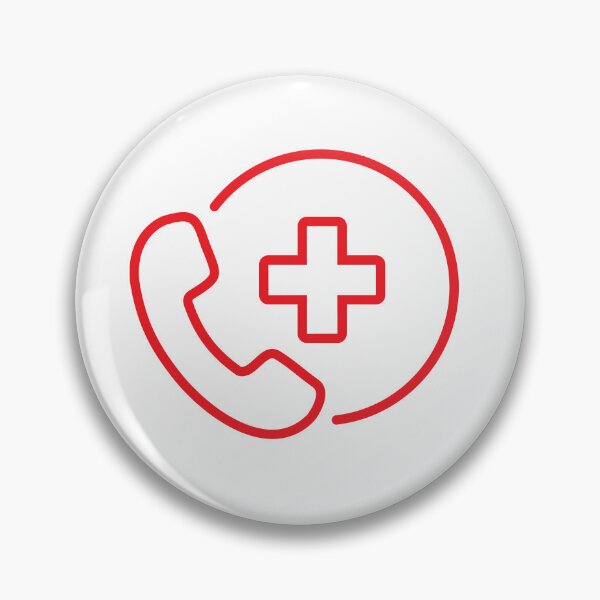 Item preview, Medical Emergency Phone Line Icon designed and sold by VectorForge Studio.
