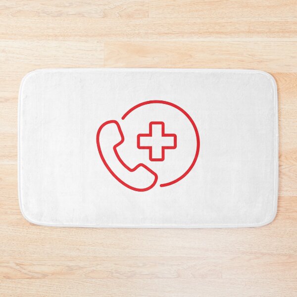 Item preview, Medical Emergency Phone Line Icon designed and sold by VectorForge Studio.
