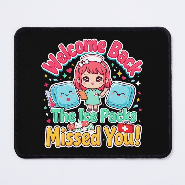 Item preview, Welcome Back The Ice Packs Missed You School Nurse Humor designed and sold by Redgiant87x.