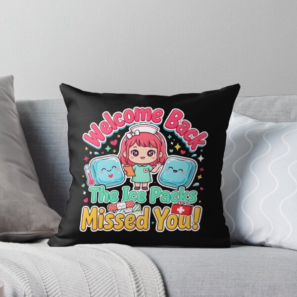 Item preview, Welcome Back The Ice Packs Missed You School Nurse Humor designed and sold by Redgiant87x.