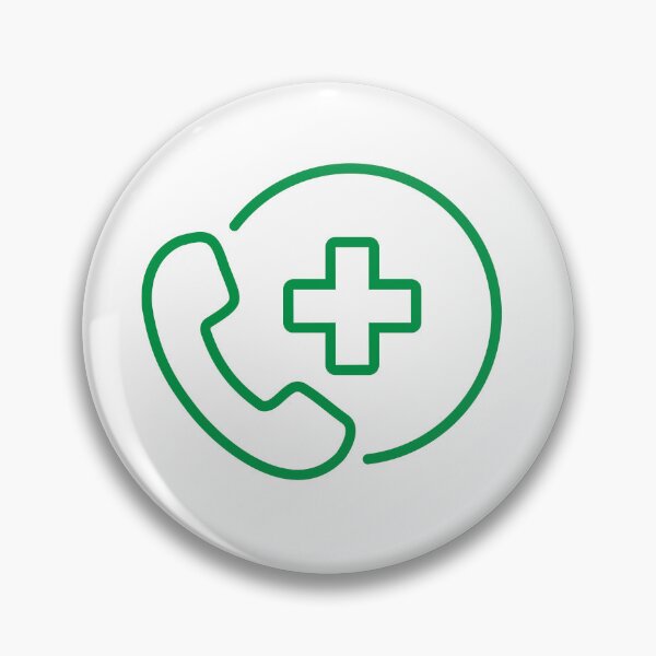 Item preview, Medical Emergency Phone Line Icon designed and sold by VectorForge Studio.