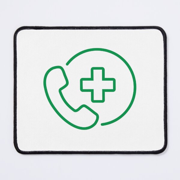 Item preview, Medical Emergency Phone Line Icon designed and sold by VectorForge Studio.