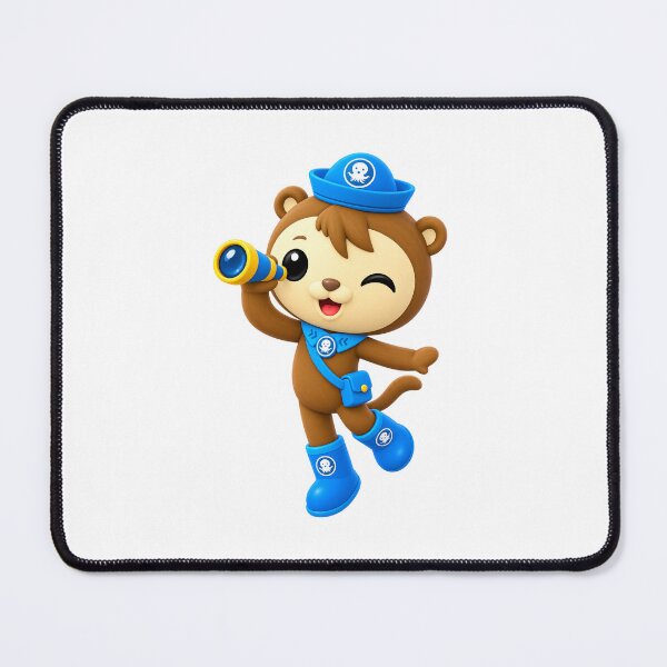 Item preview, Cute Octonauts Kwazii Cartoon Character PNG – Fun Explorer Pose designed and sold by Naresh-pinjani.