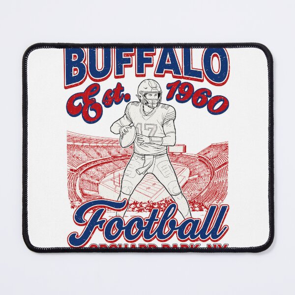 Item preview, Retro Buffalo Football Est 1960 T-Shirt designed and sold by BrendaKle80915.
