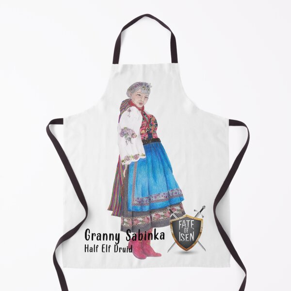 Item preview, Granny Sabinka - Half-Elf Druid designed and sold by fateofisen.