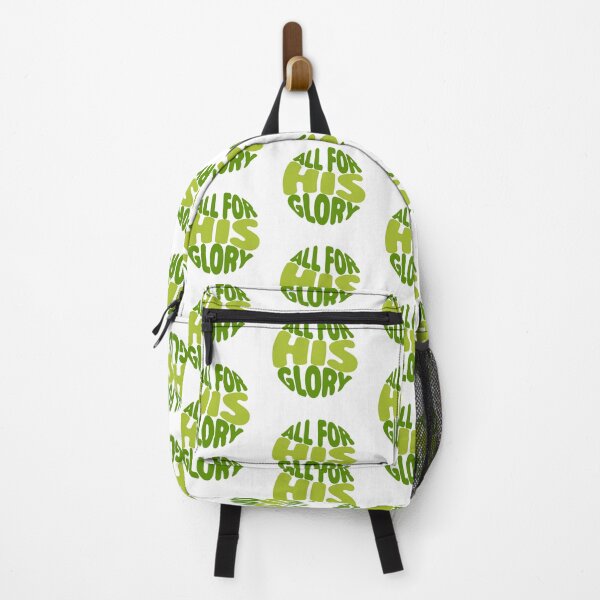 Item preview, All For His Glory – Christian Faith Typography T-Shirt Design designed and sold by CrossCrafted.