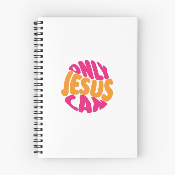 Item preview, Only Jesus Can – Christian Faith Typography T-Shirt Design designed and sold by CrossCrafted.
