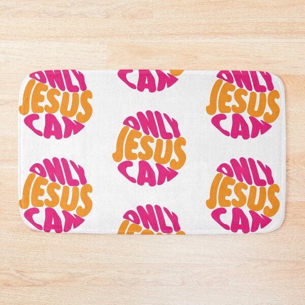 Item preview, Only Jesus Can – Christian Faith Typography T-Shirt Design designed and sold by CrossCrafted.