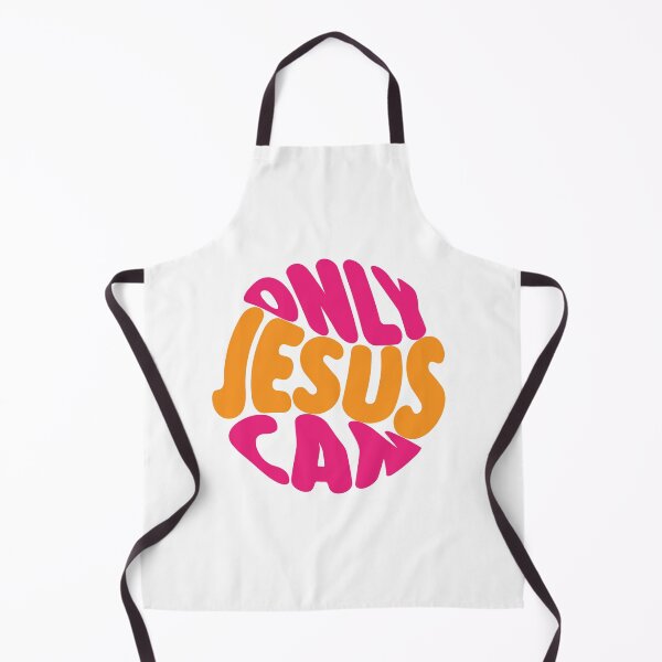 Item preview, Only Jesus Can – Christian Faith Typography T-Shirt Design designed and sold by CrossCrafted.