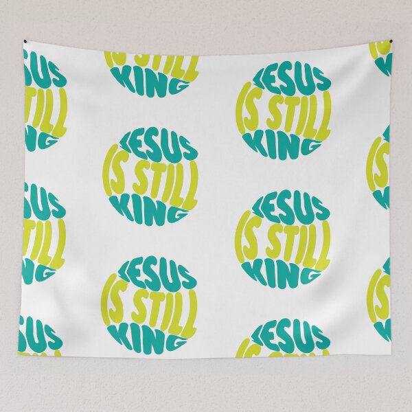 Item preview, Jesus Is Still King – Christian Faith Typography T-Shirt Design designed and sold by CrossCrafted.