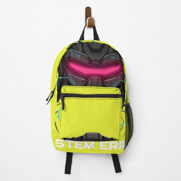 Item preview, Cyber Samurai Mecha Mask System Error - Neon Cyberpunk Streetwear designed and sold by wyzin39.