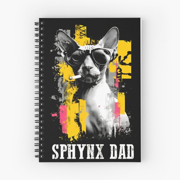 Item preview, Sphynx Dad Cool Cat Sunglasses Cigarette Art designed and sold by Dmo3HarkoArt.