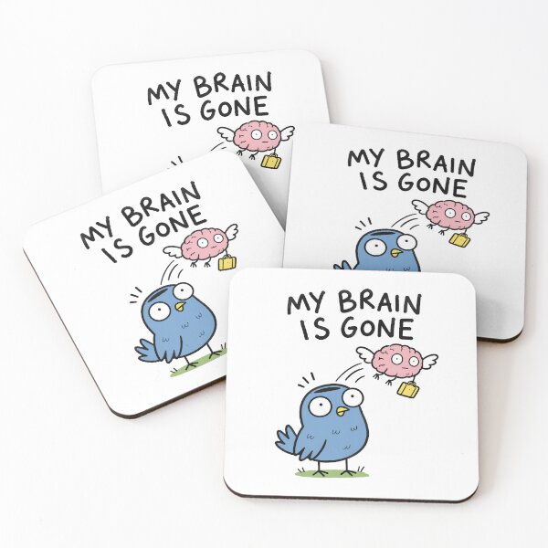 Item preview, My Brain Is Gone School Meme designed and sold by MonkiFlipp.