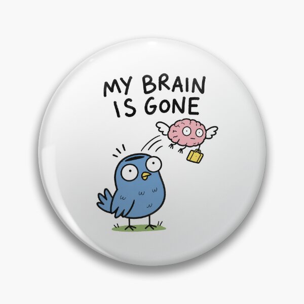 Item preview, My Brain Is Gone School Meme designed and sold by MonkiFlipp.
