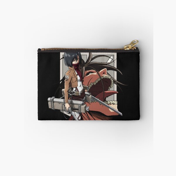 Item preview, AO Titan Mikasa with Titan and Shield Anime Long Sleeve designed and sold by SusanaElls.