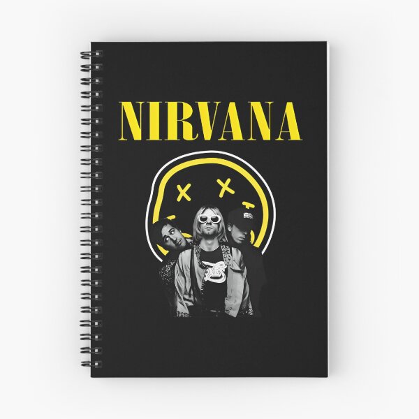 Item preview, Nirvaná Band Smiley Face Vintage Bootleg Grunge designed and sold by SaitokunArt.