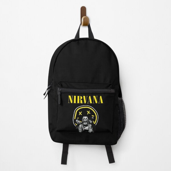 Item preview, Nirvaná Band Smiley Face Vintage Bootleg Grunge designed and sold by SaitokunArt.