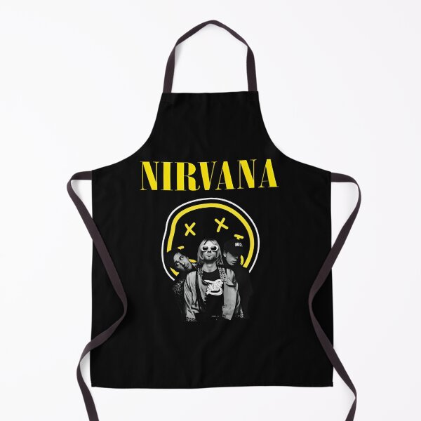 Item preview, Nirvaná Band Smiley Face Vintage Bootleg Grunge designed and sold by SaitokunArt.