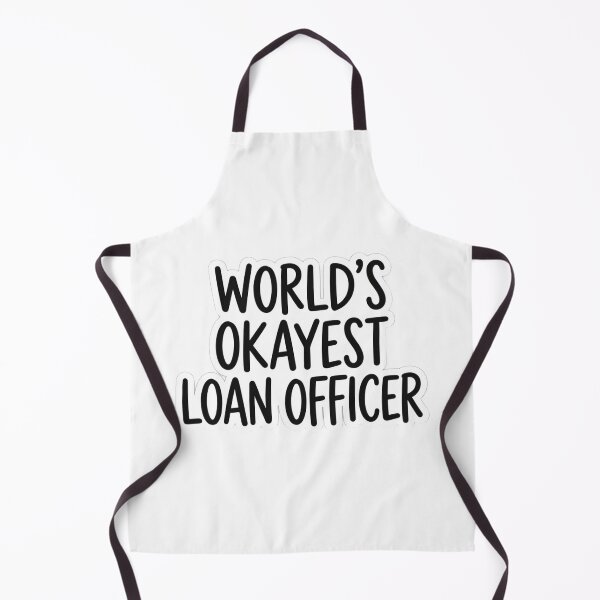 Item preview, World's Okayest Loan Officer Funny Office Humor Mortgage Banker Quote designed and sold by raedattia.