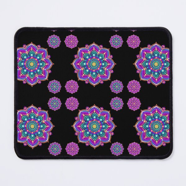 Item preview, Vibrant Mandala Dot Art Pattern designed and sold by Rama KLK.