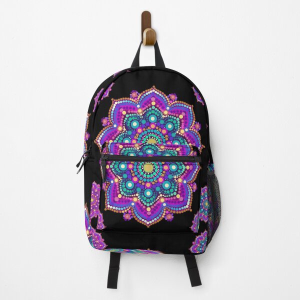 Item preview, Vibrant Mandala Dot Art Pattern designed and sold by Rama KLK.