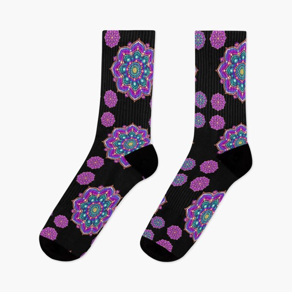 Item preview, Vibrant Mandala Dot Art Pattern designed and sold by Rama KLK.