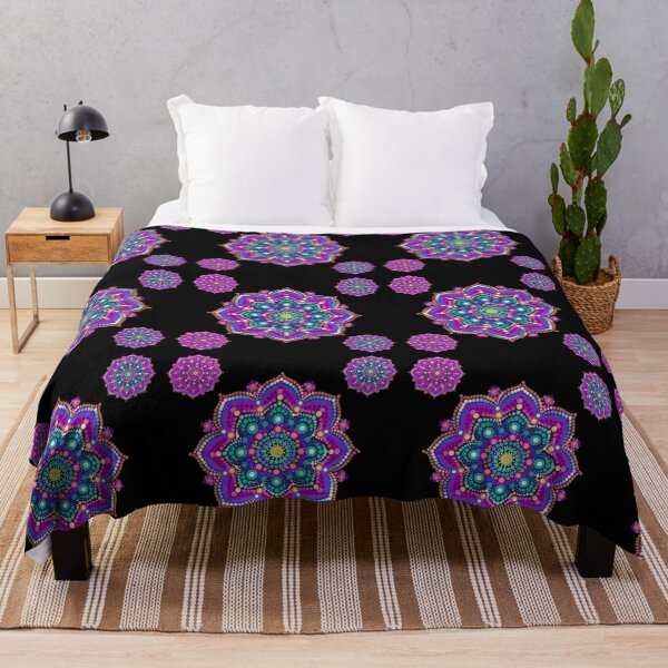 Item preview, Vibrant Mandala Dot Art Pattern designed and sold by Rama KLK.