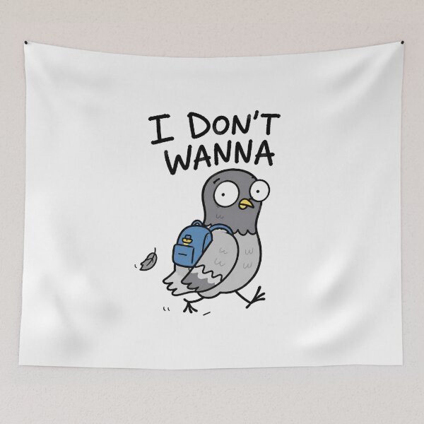 Item preview, I Don't Wanna School Meme designed and sold by MonkiFlipp.