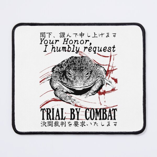 Item preview, Trial By Combat Frog designed and sold by VintageMedatsu.