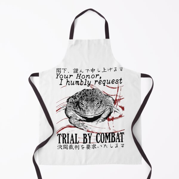 Item preview, Trial By Combat Frog designed and sold by VintageMedatsu.